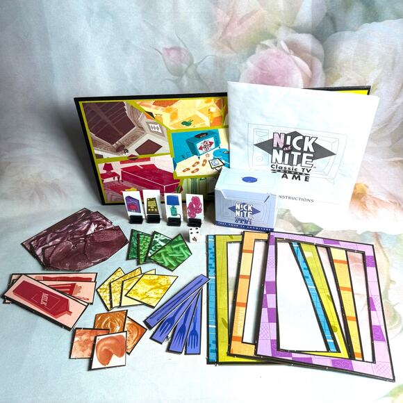 Vintage Nick At Nite Classic TV Trivia Game Board Game - Picture 2 of 4